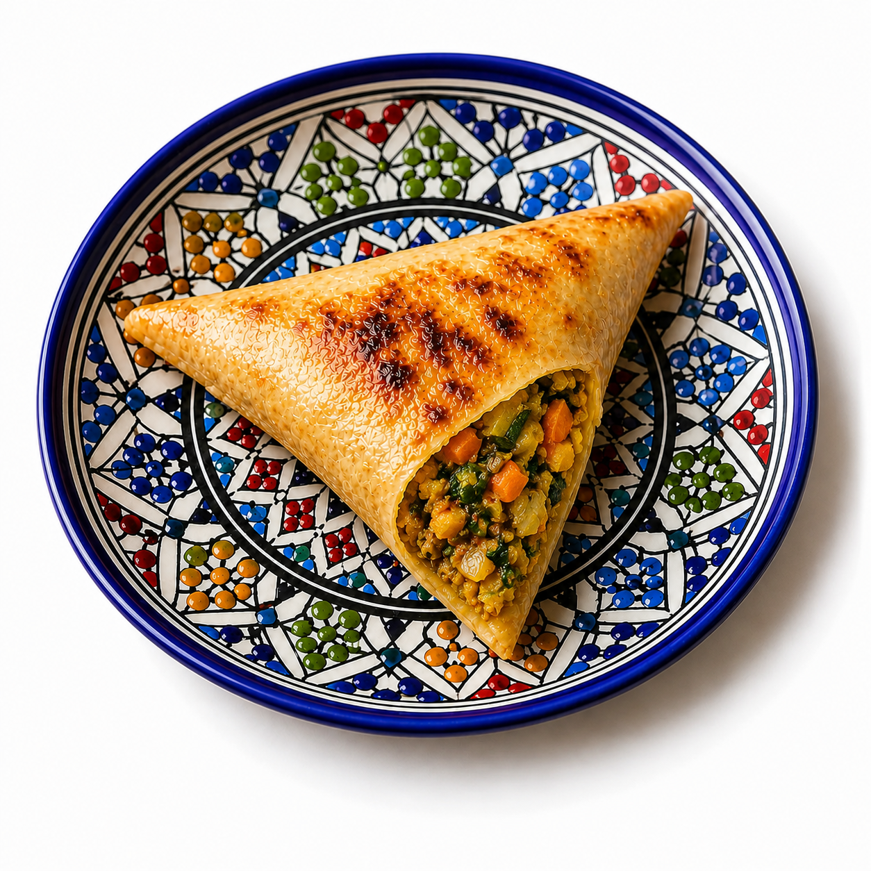 Briouates salées végétarienne a Marrakech