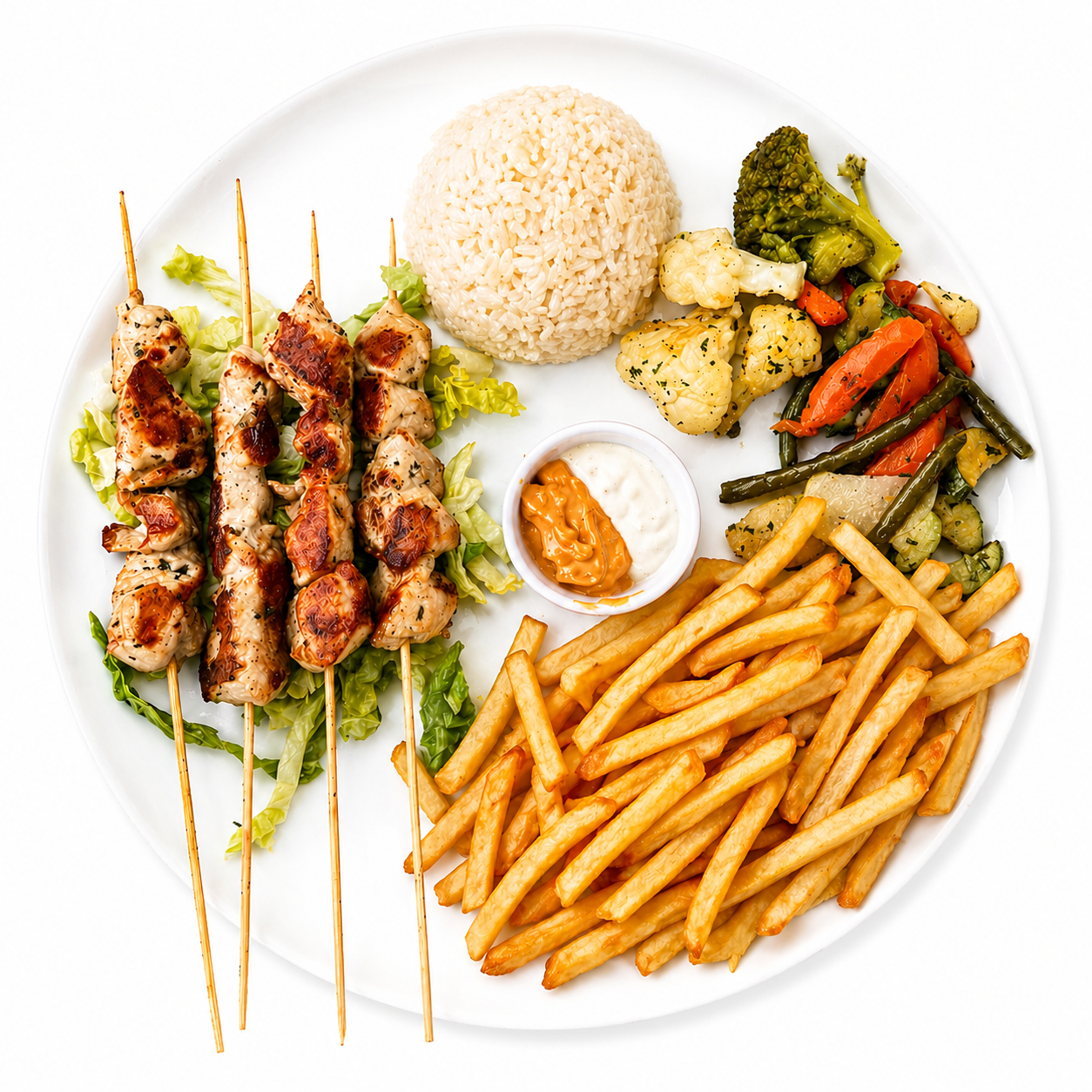 Brochettes de Dinde Grillées a Marrakech