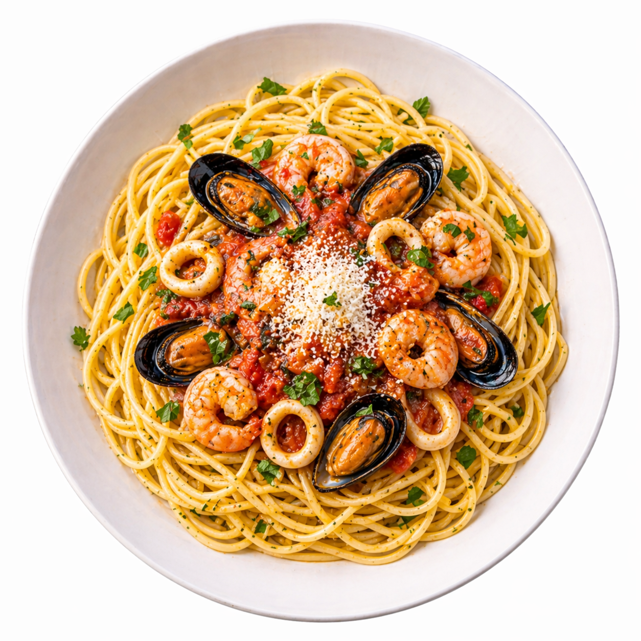 Spaghetti Fruits de Mer