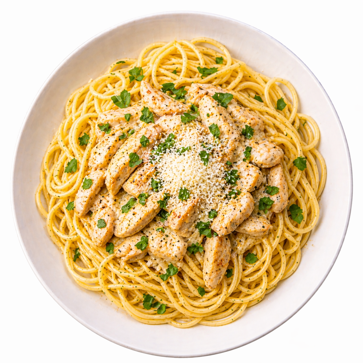 Spaghetti Poulet