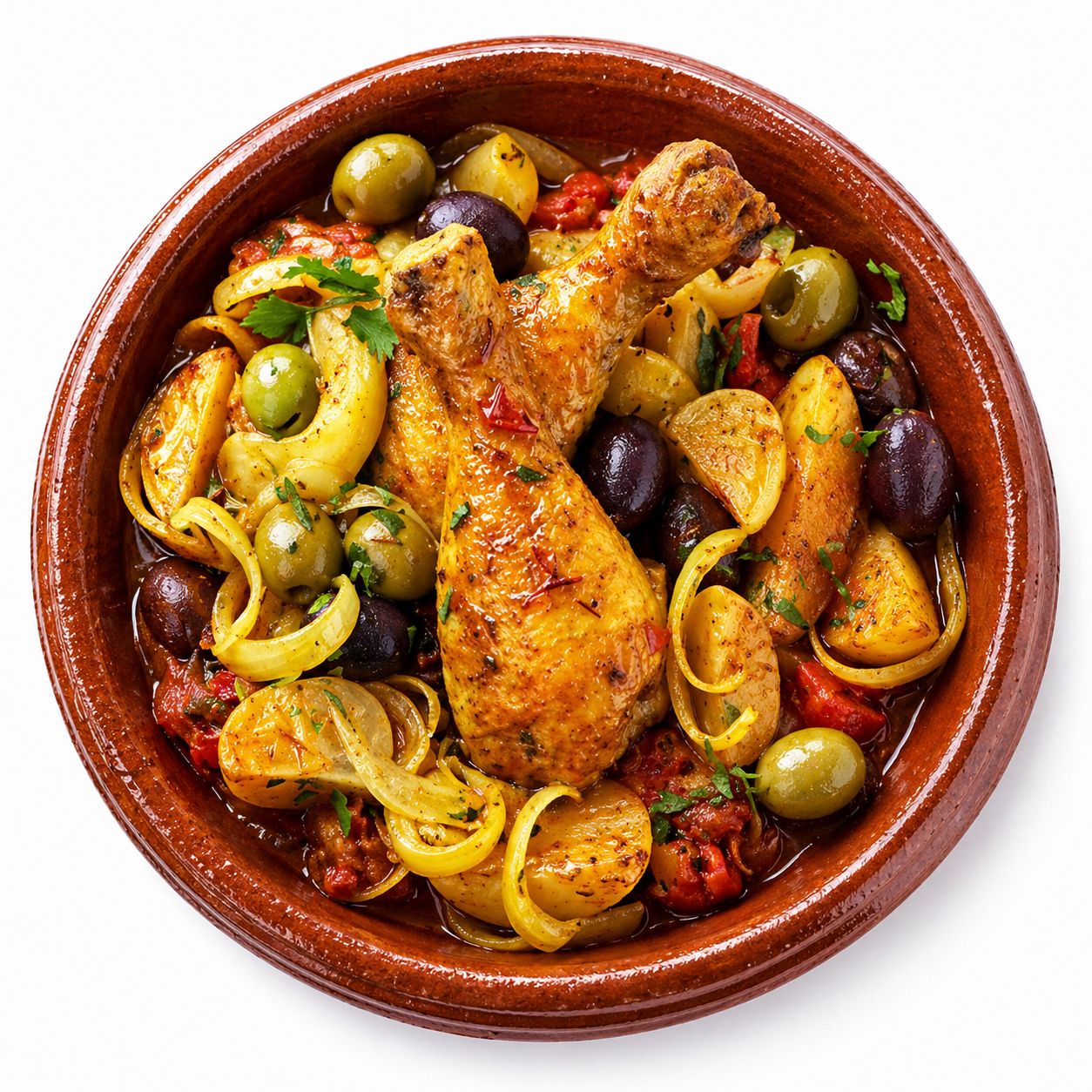 Tajine Poulet au Citron