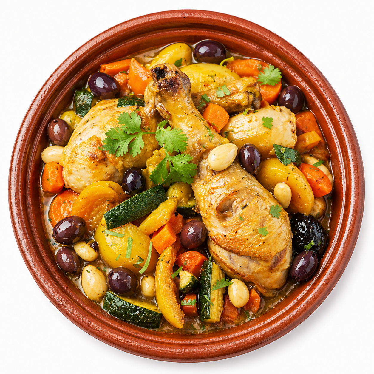 Tajine Poulet aux Légumes