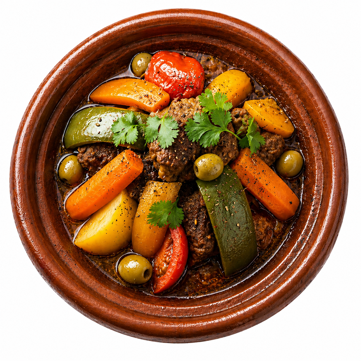 Tajine viande aux légumes
