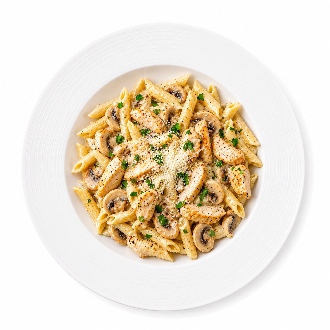 Penne au poulet