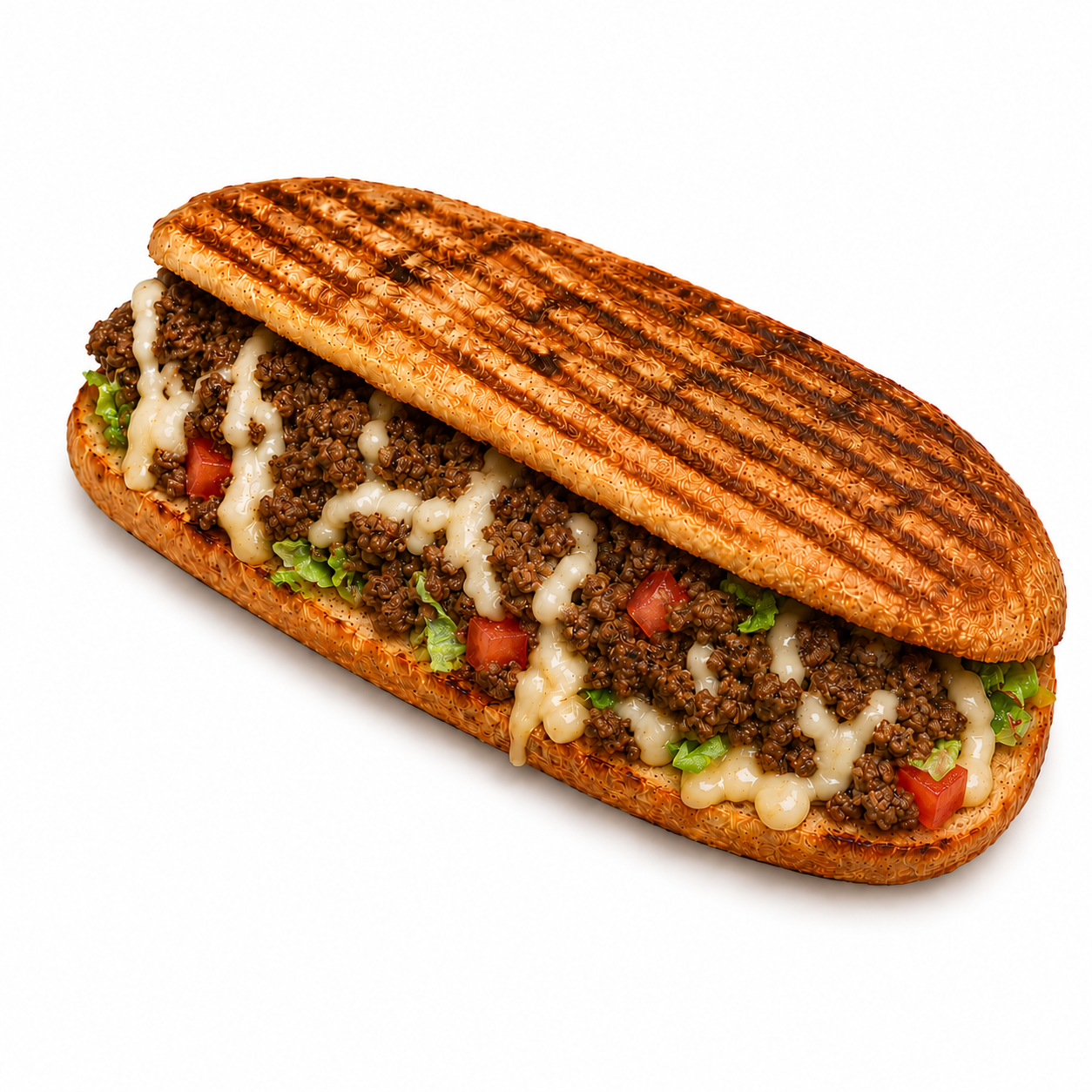 Livraison Panini viande hachée à Marrakech