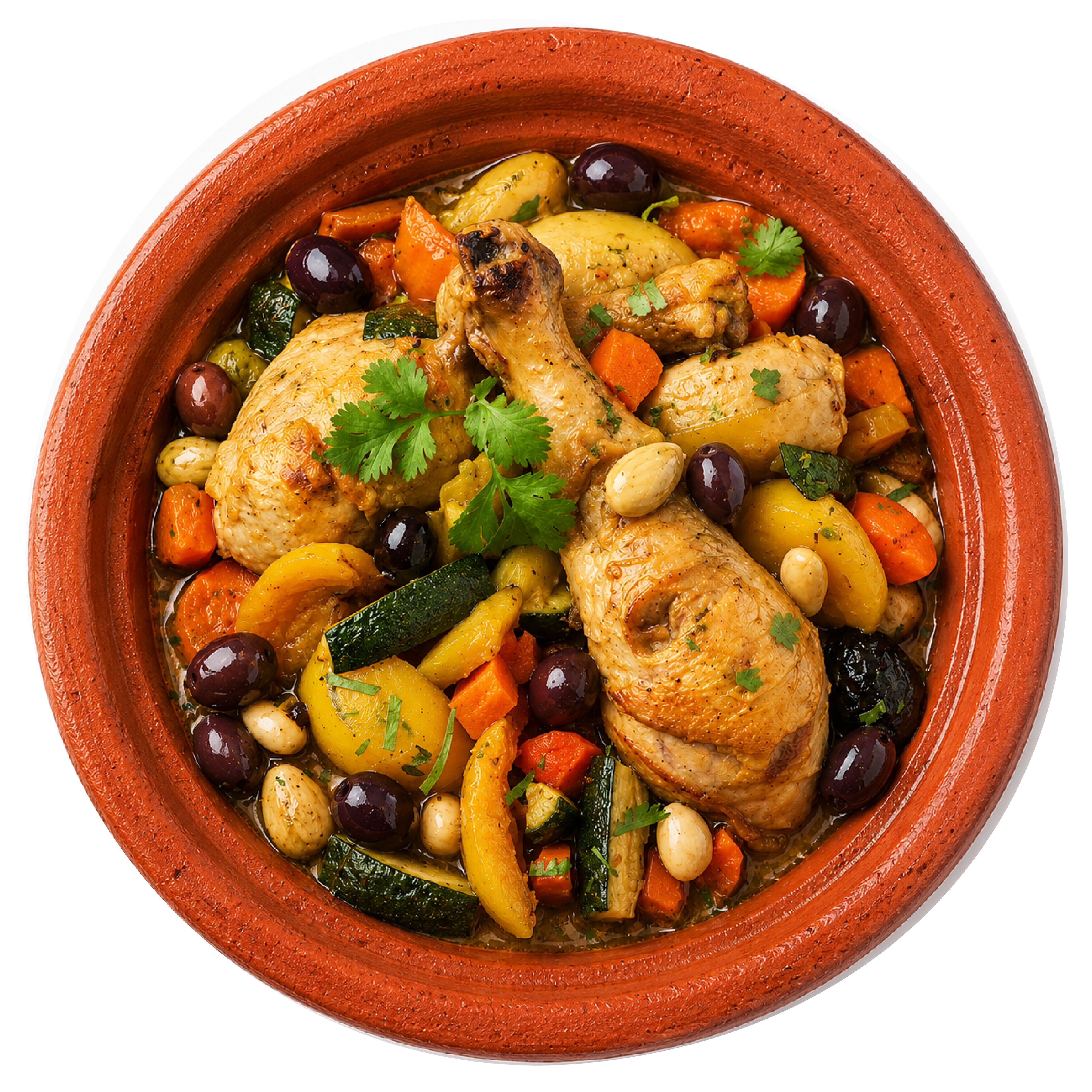 Livraison Tajine Poulet aux Légumes a Marrakech