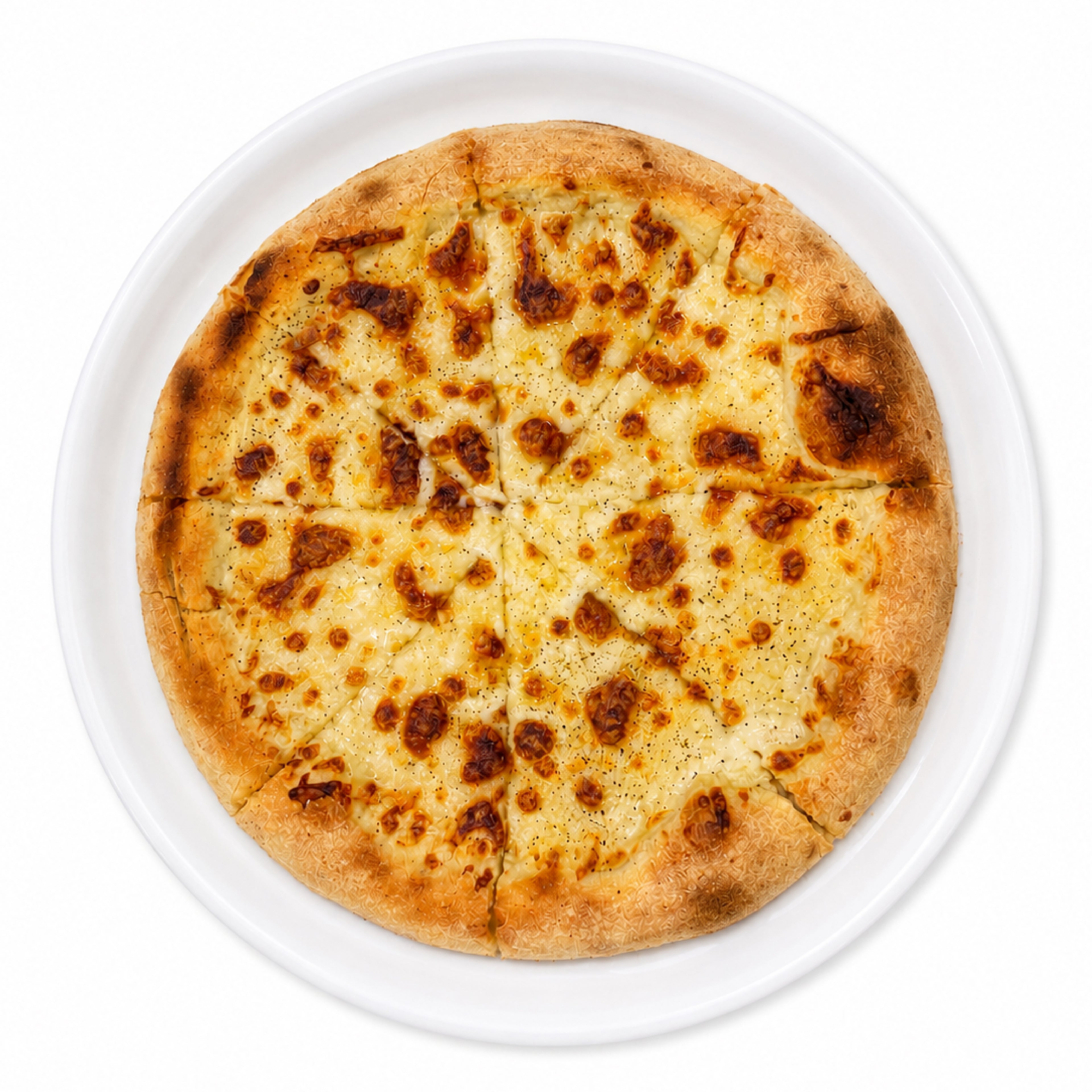 Pizza magarita blanche