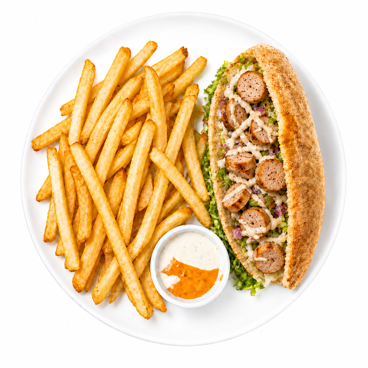Sandwich Dinde Saucisse a Marrakech