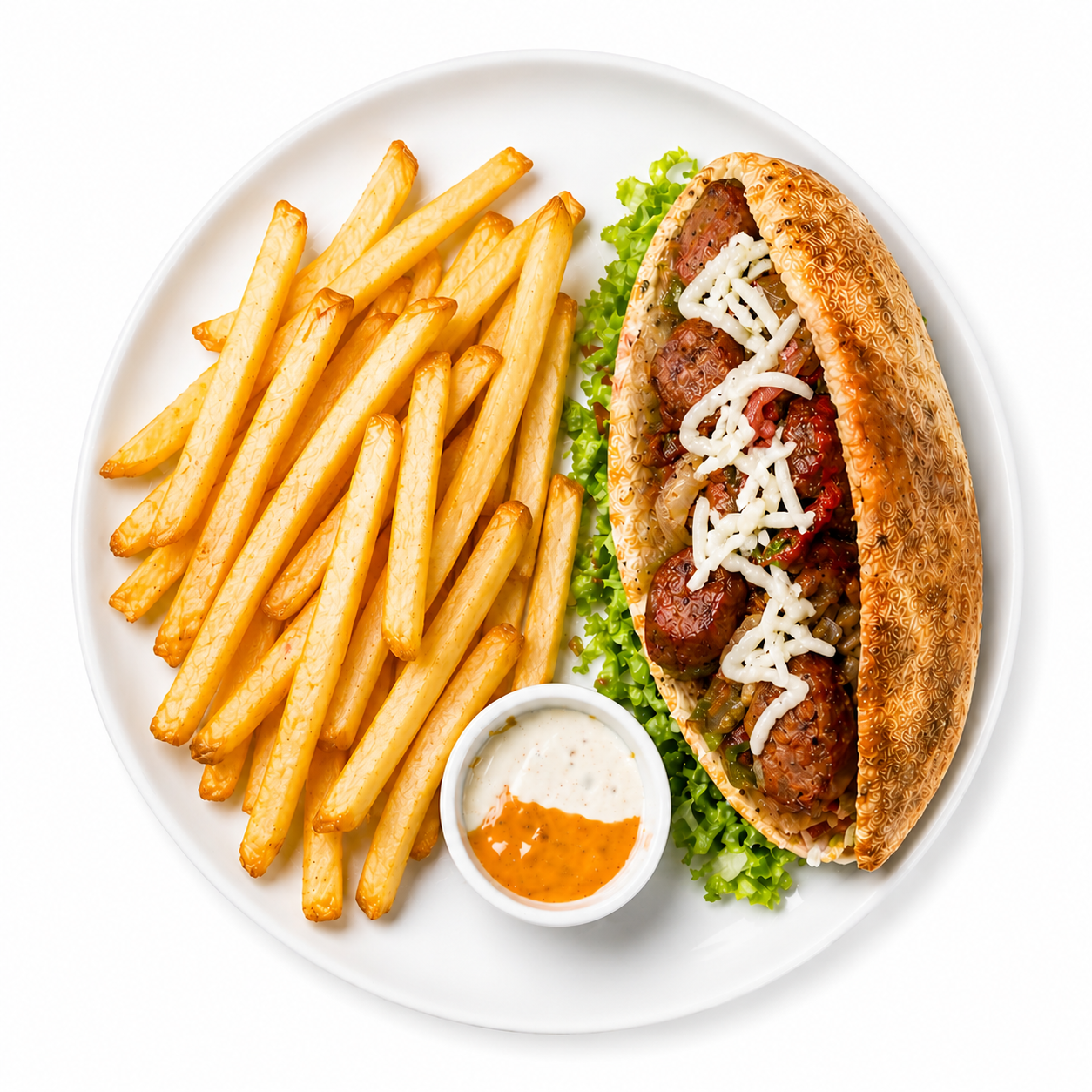 Sandwich saucisse viande a Marrakech