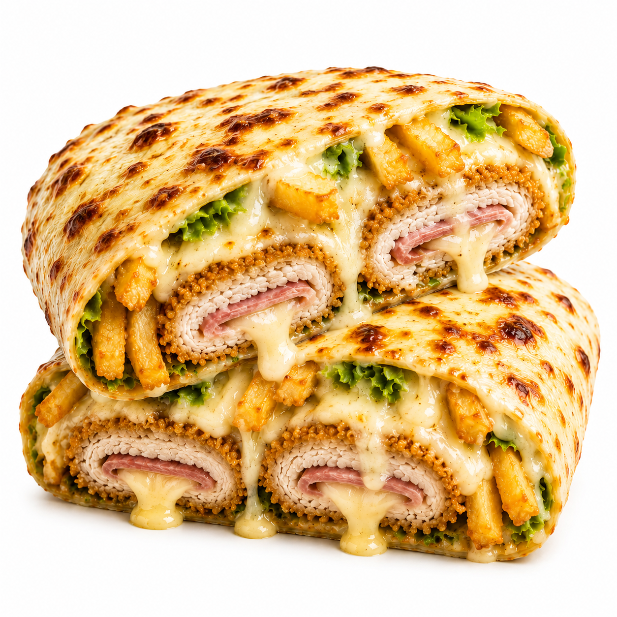 Tacos cordon bleu gratinée a Marrakech