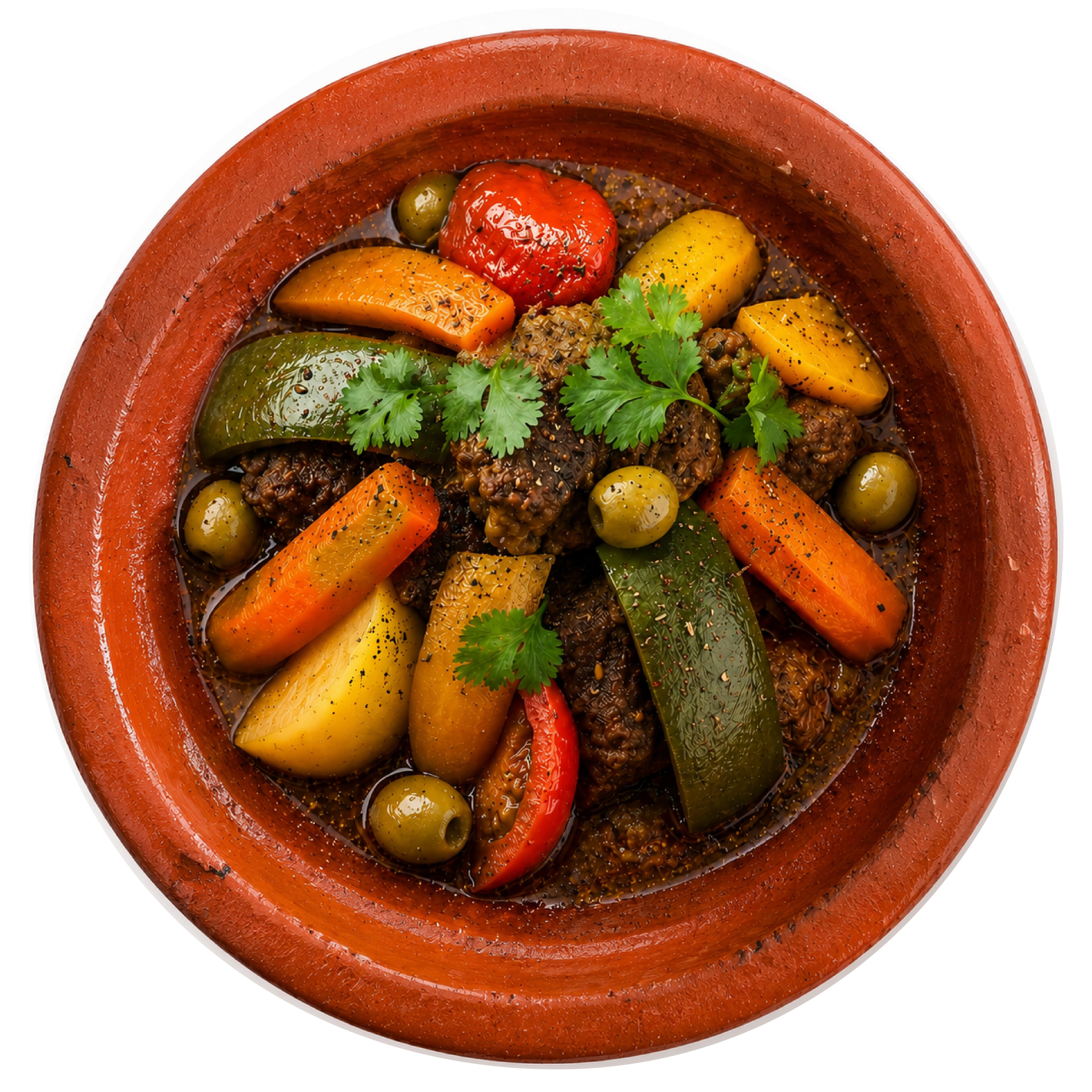 livraison Tajine viande aux légumes a Marrakech