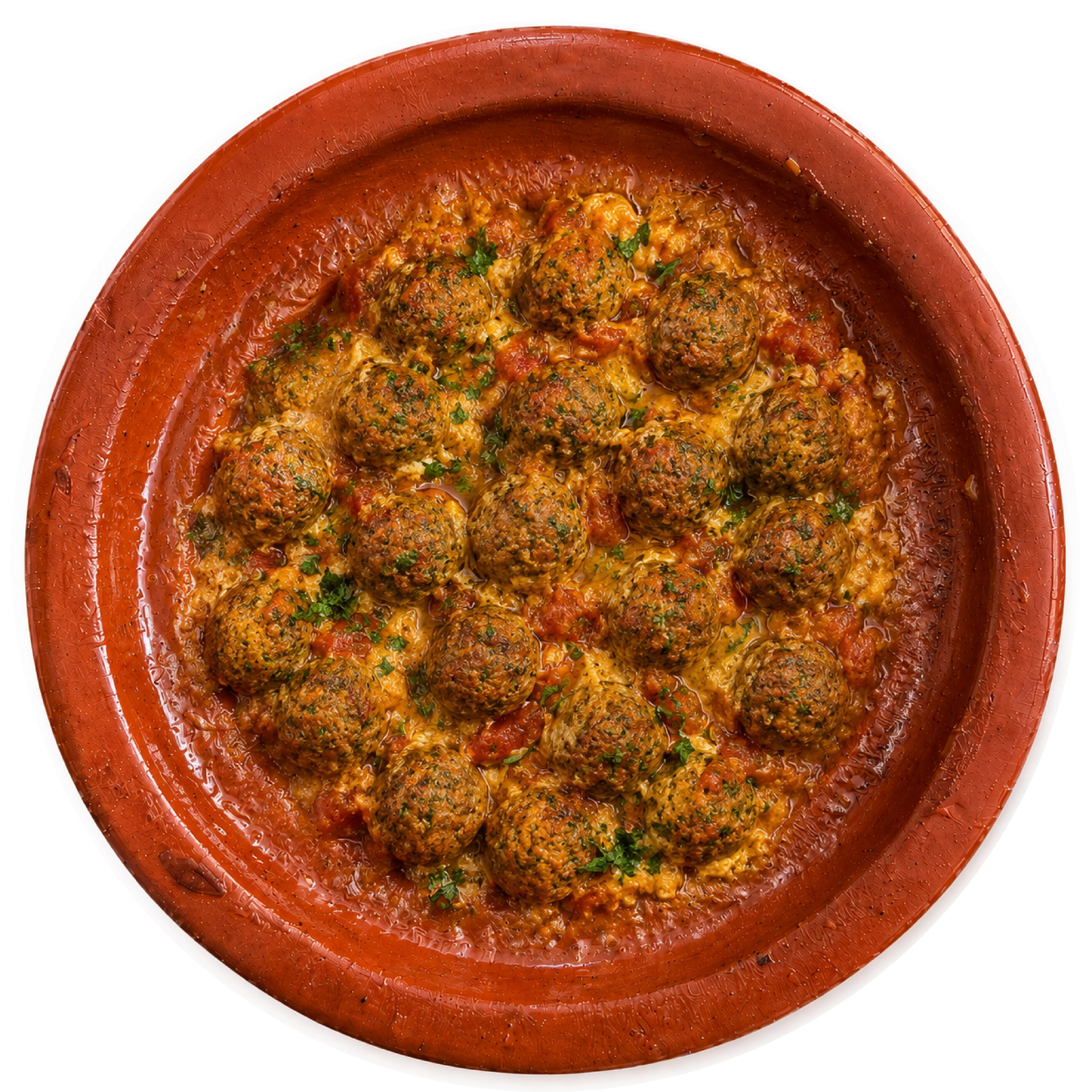 Tajine viande hachée marocain servi à Marrakech