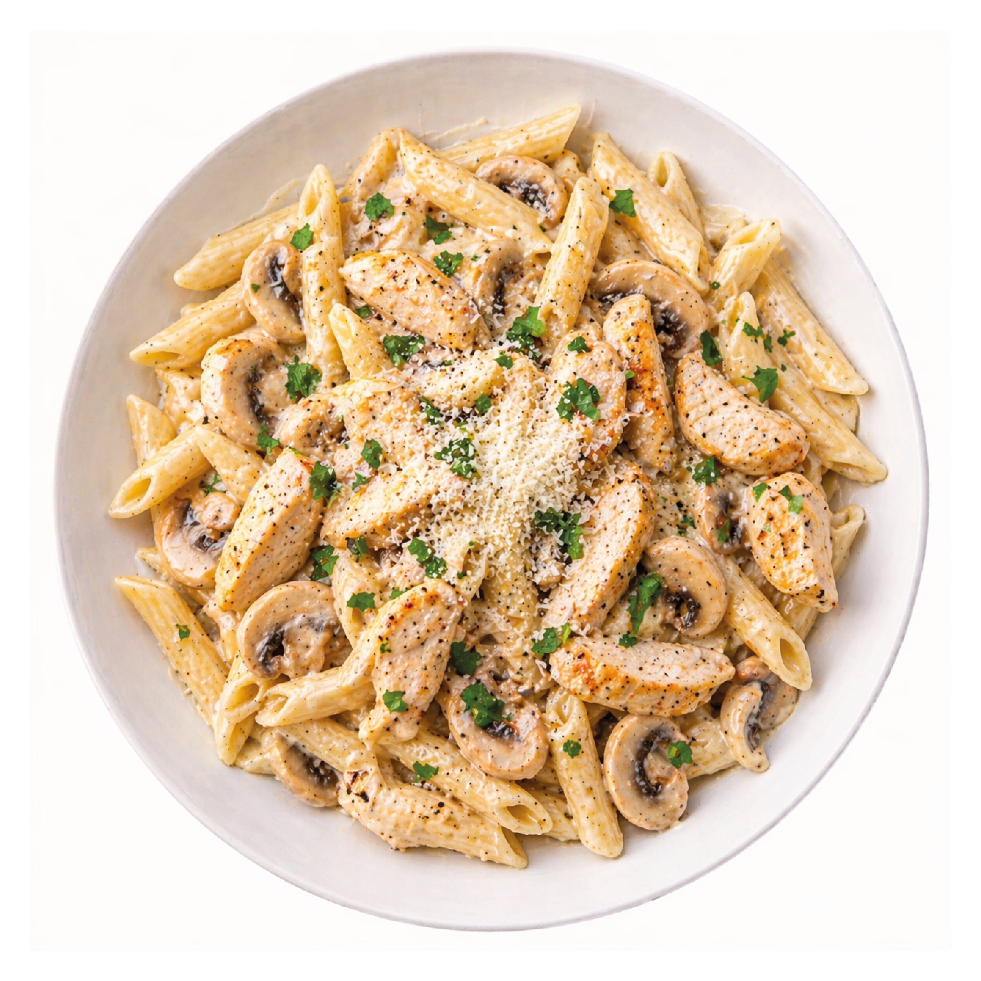 Penne au poulet