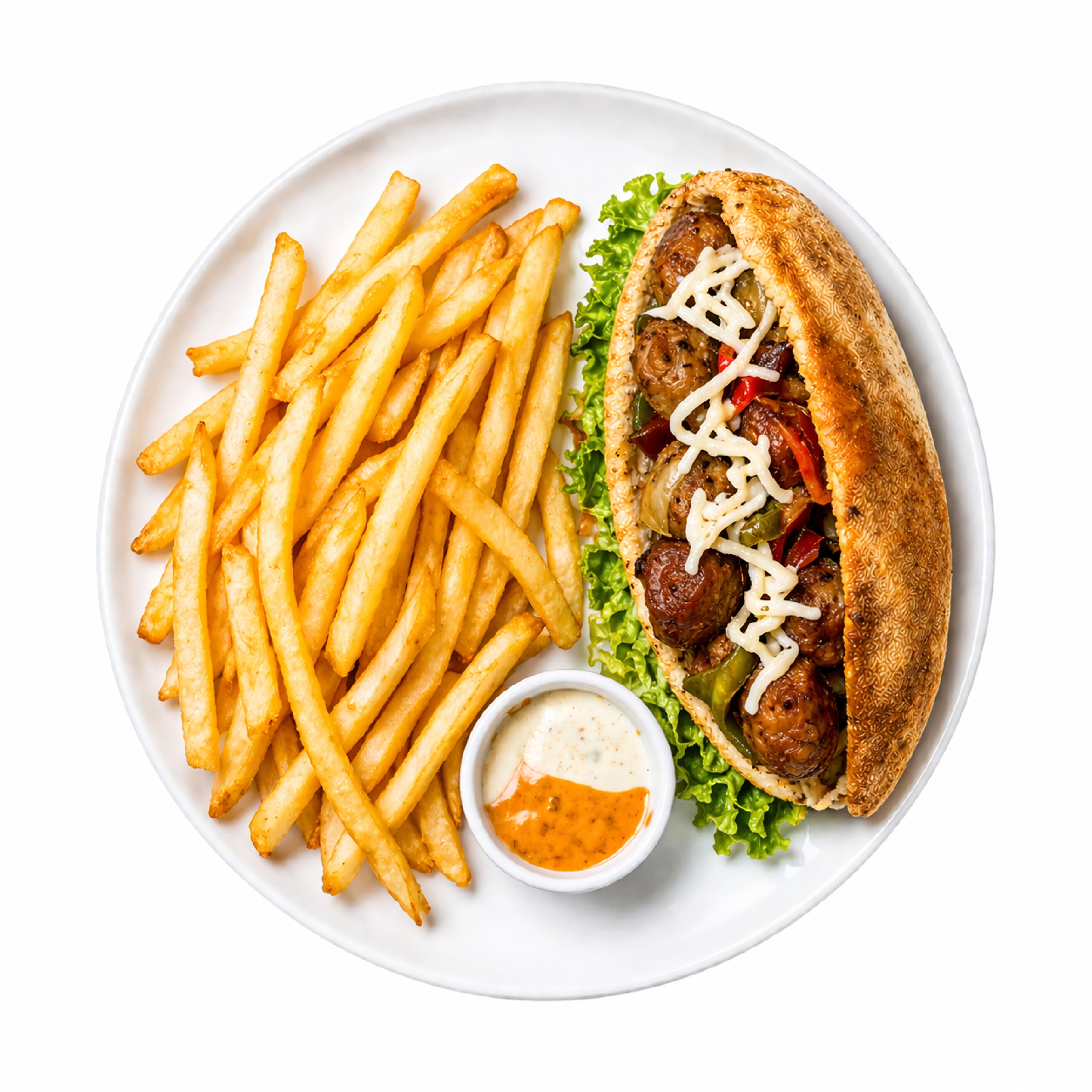 Sandwich saucisse viande
